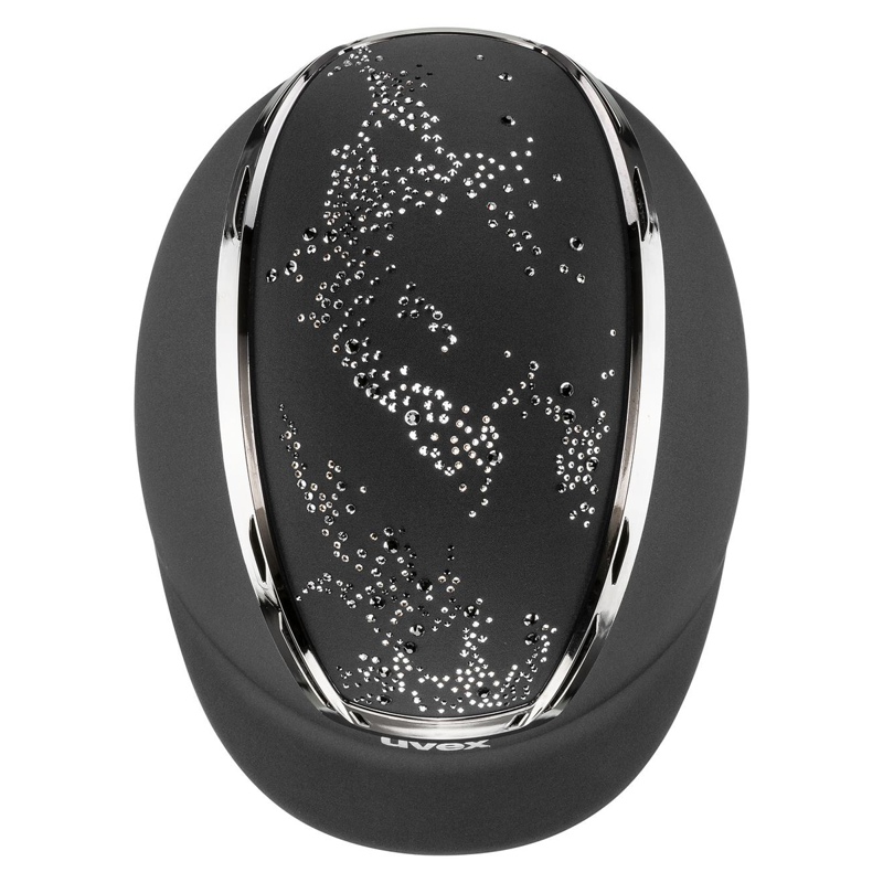 Uvex Exxeed Diamond Riding Hat - Satin Black-1