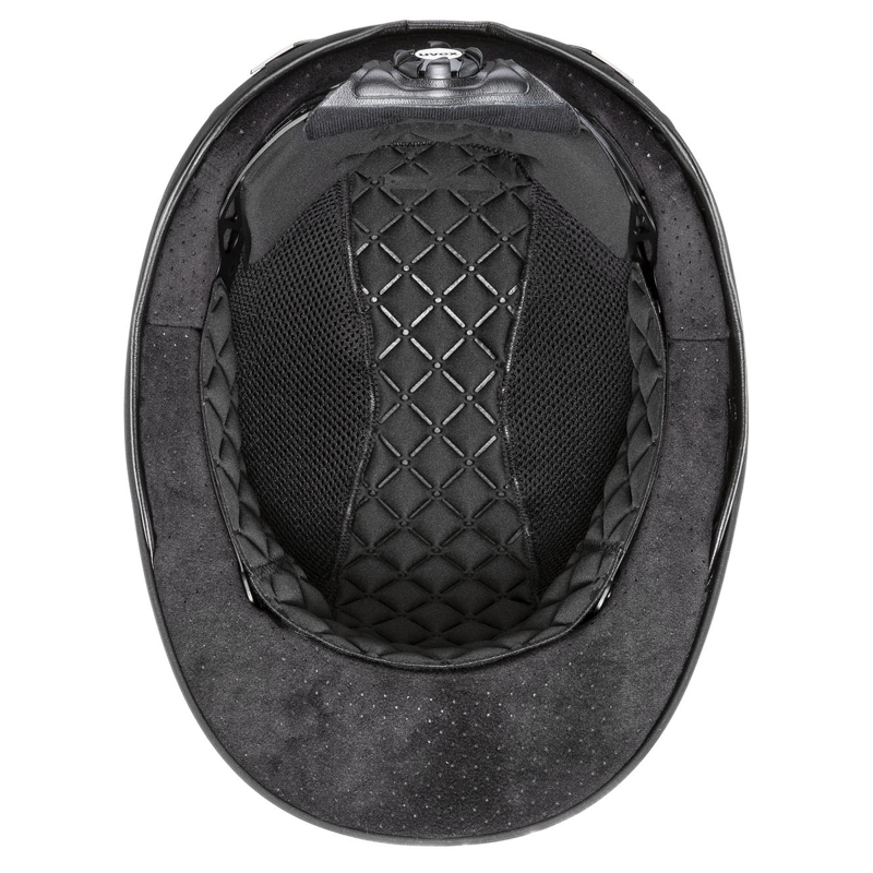 Uvex Exxeed Diamond Riding Hat - Satin Black-4