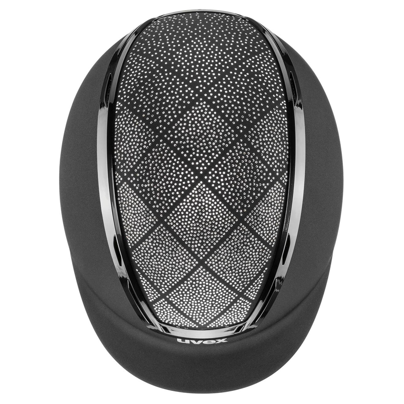 Uvex Exxeed Flash Riding Hat - Satin Black -2