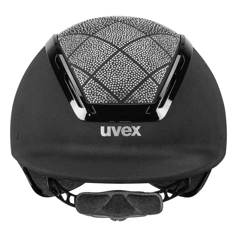 Uvex Exxeed Flash Riding Hat - Satin Black -1