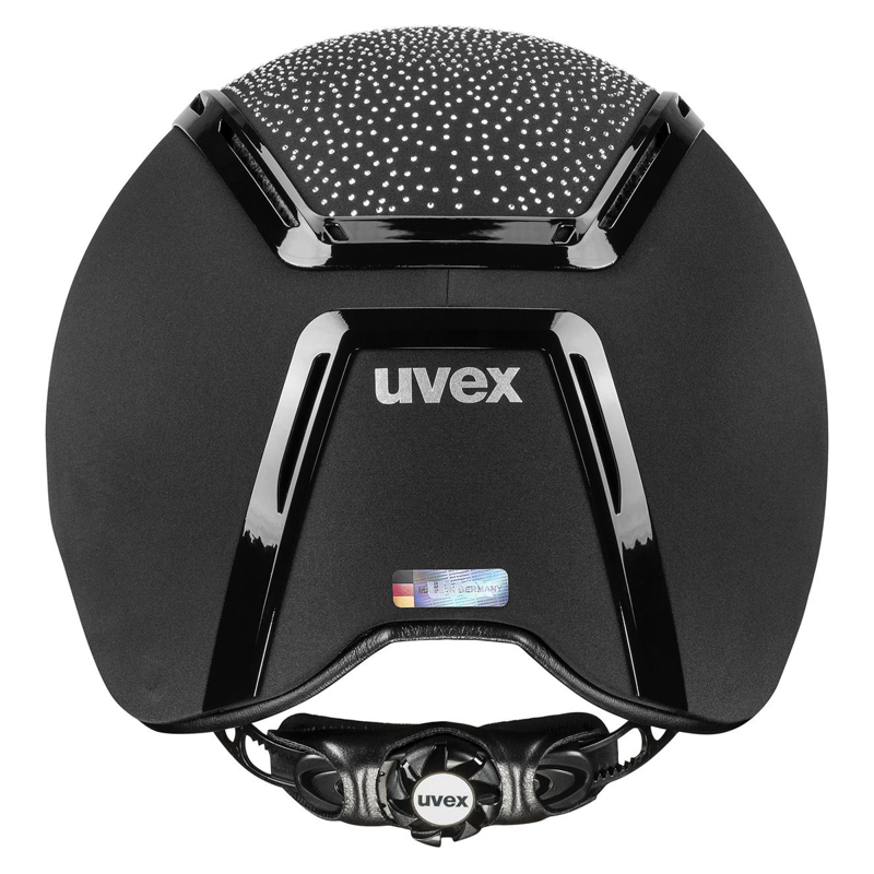 Uvex Exxeed Flash Riding Hat - Satin Black -3