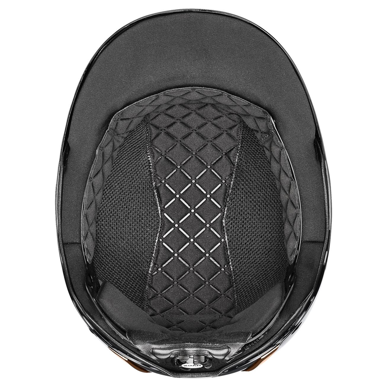Uvex Exxeed Glow Riding Hat - Black/Rose-4