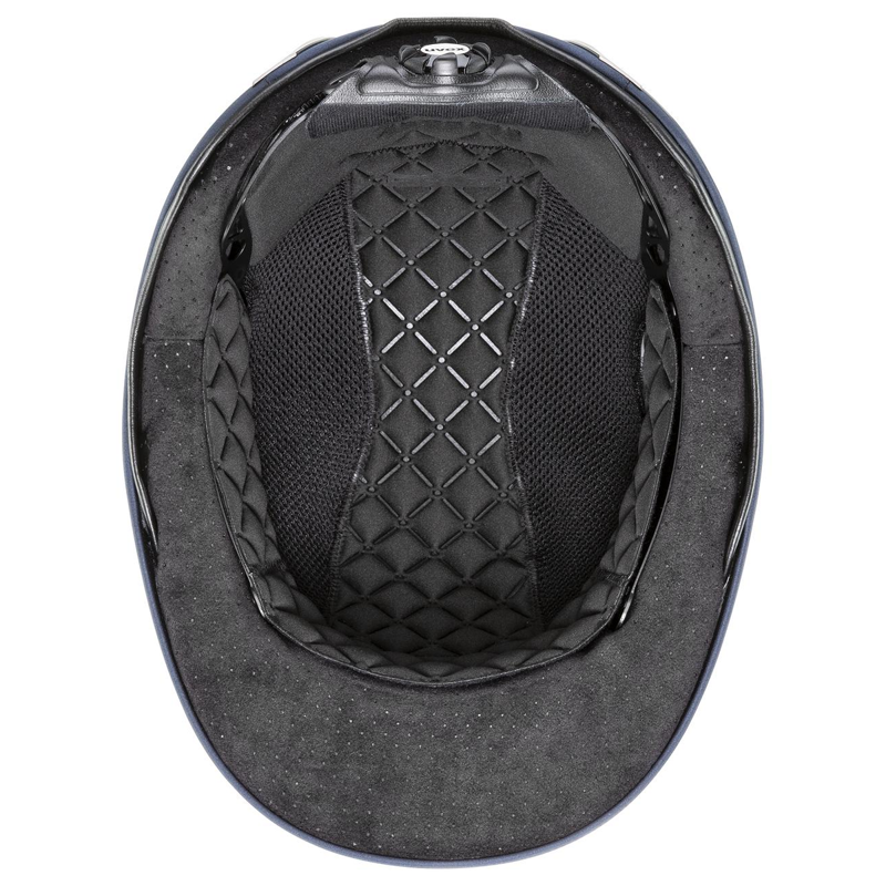 Uvex Exxeed Jewel Riding Hat - Satin Navy-3