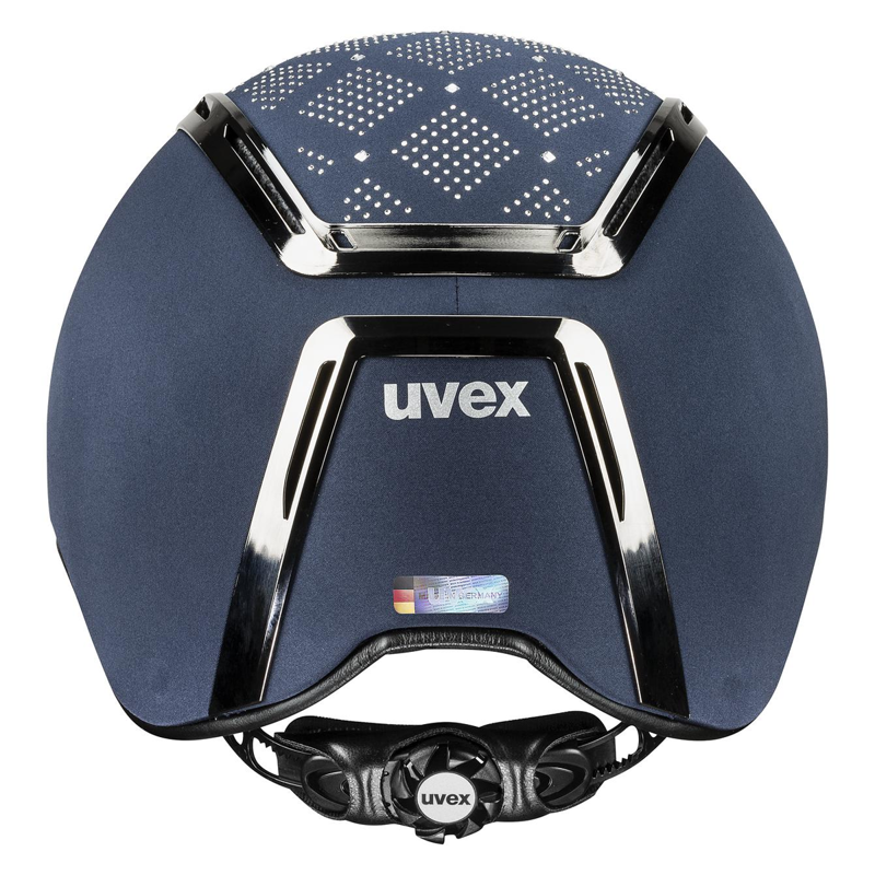 Uvex Exxeed Jewel Riding Hat - Satin Navy-2