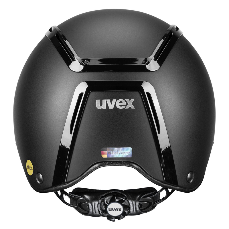Uvex Exxeed MIPS Riding Hat - Black Matt-1