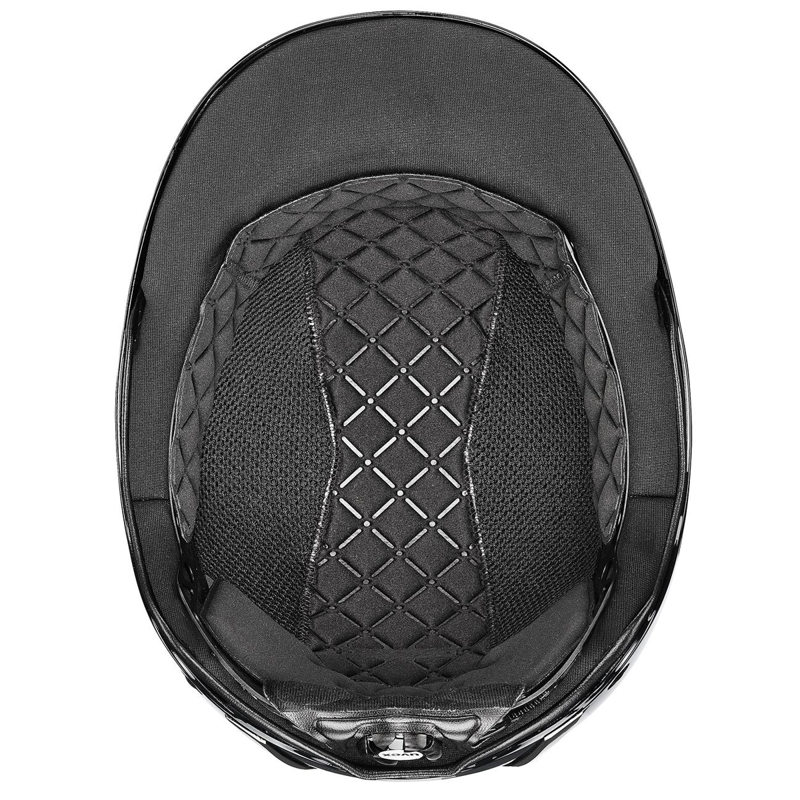 Uvex Exxeed Shiny Chrome Riding Hat - Mocca Glossy-4