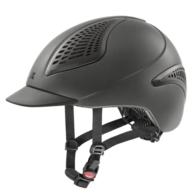 Uvex Exxential II Riding Hat - Anthracite Mat