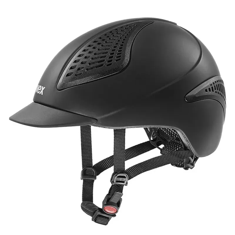 Uvex Exxential II Riding Hat - Black Mat