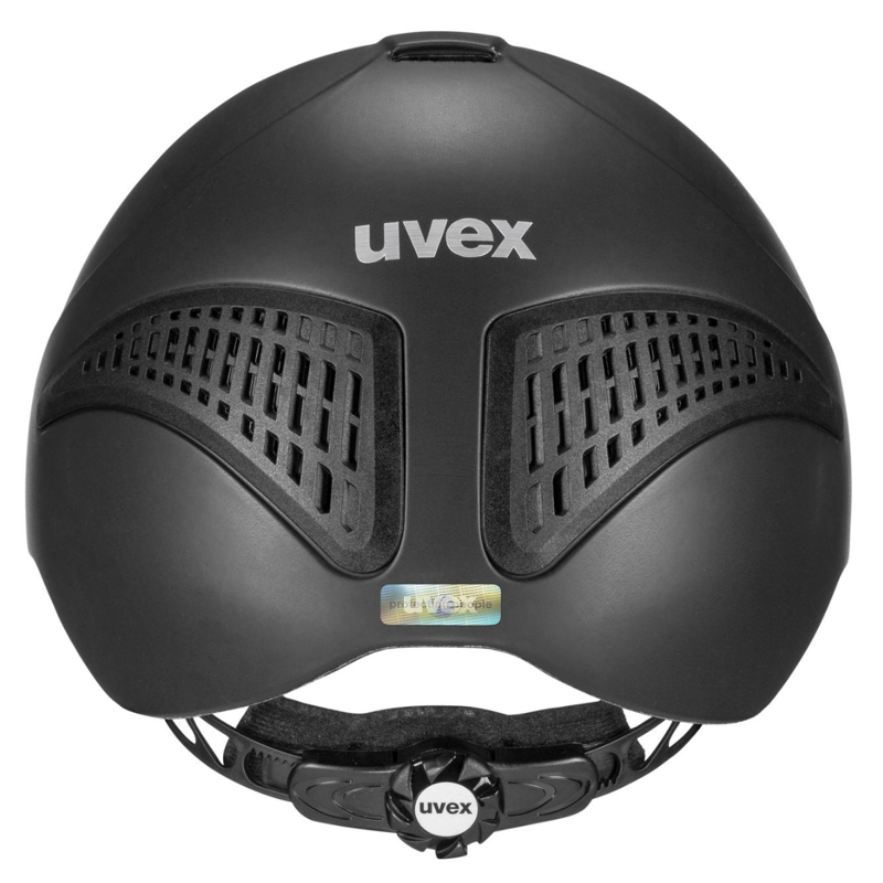 Uvex Exxential III Riding Hat - Black Matt-1