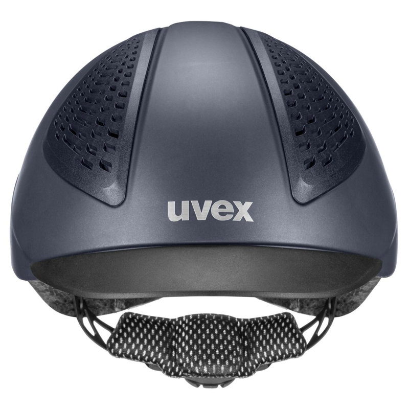 Uvex Exxential III Riding Hat - Blue Matt-4