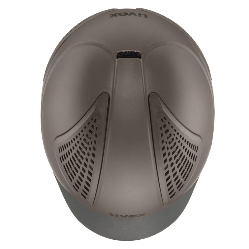 Uvex Exxential III Riding Hat - Mocca Matt-2