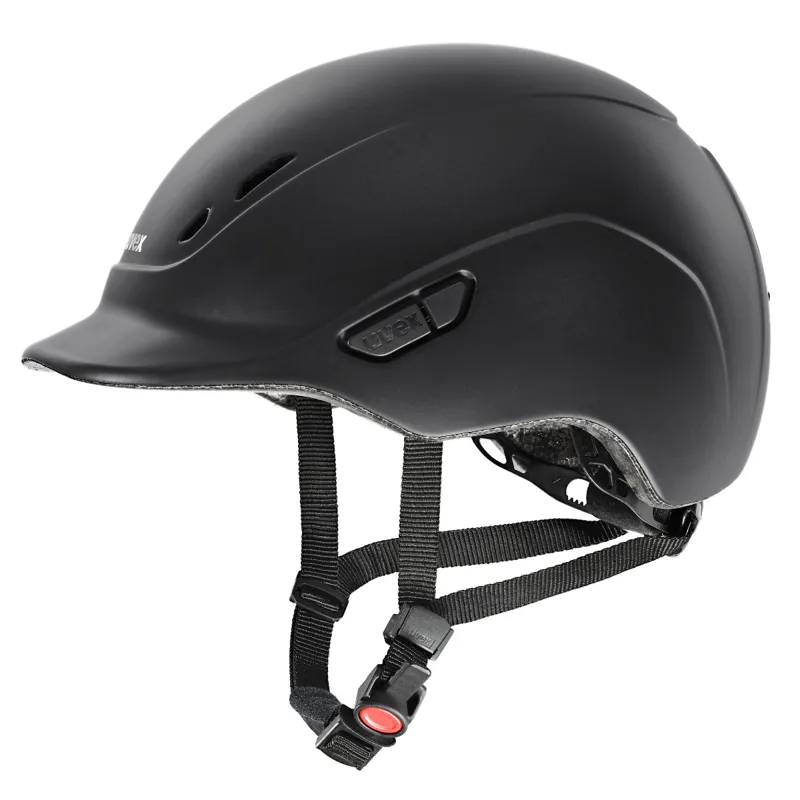 Uvex Kidoxx Matt Riding Hat - Black Matt - XXXS-XS