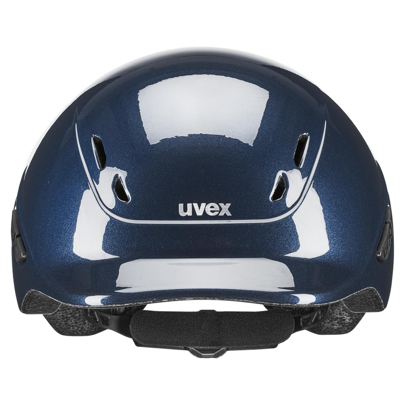 Uvex Kidoxx Riding Hat - Flower Navy Shiny - XXXS-XS-2
