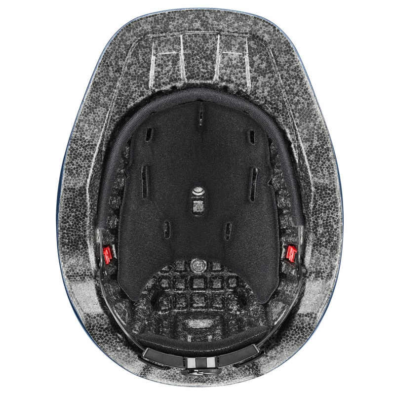 Uvex Kidoxx Riding Hat - Flower Navy Shiny - XXXS-XS-4