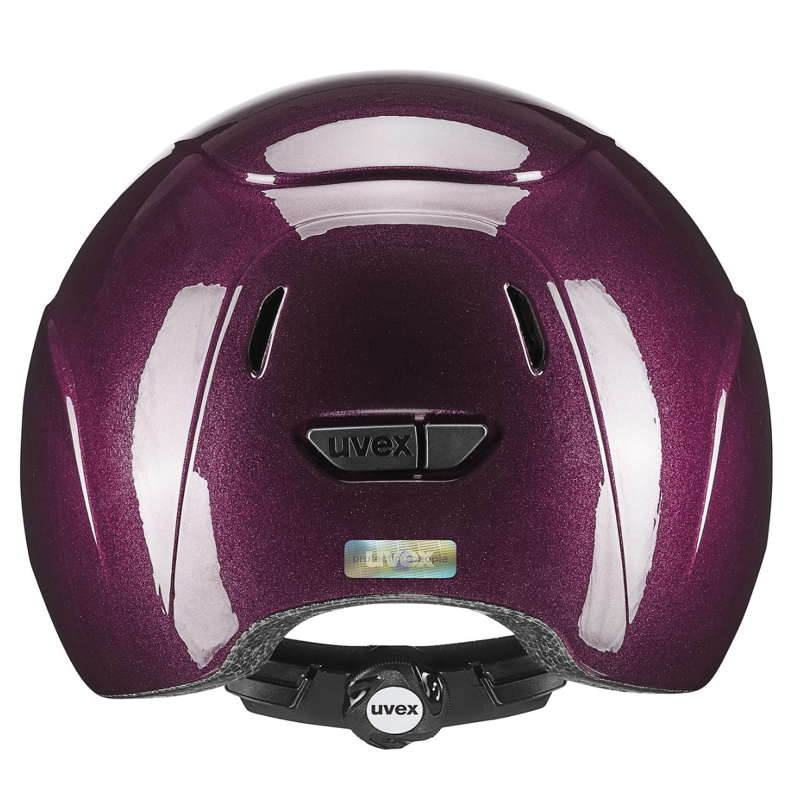 Uvex Kidoxx Shiny Riding Hat - Burgundy Shiny - XXXS-XS-1