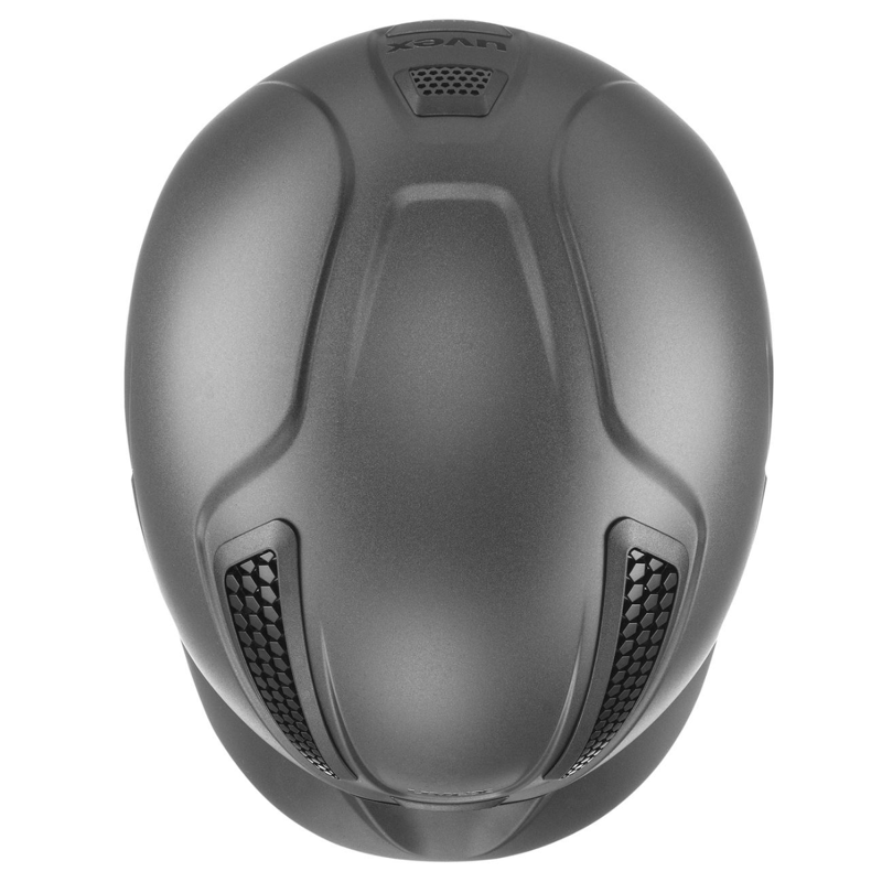 Uvex Perfexxion III Riding Hat - Anthracite Matt-3