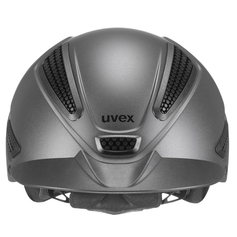 Uvex Perfexxion III Riding Hat - Anthracite Matt-2