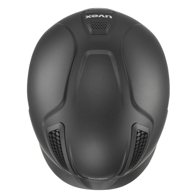 Uvex Perfexxion III Riding Hat - Black Matt-2
