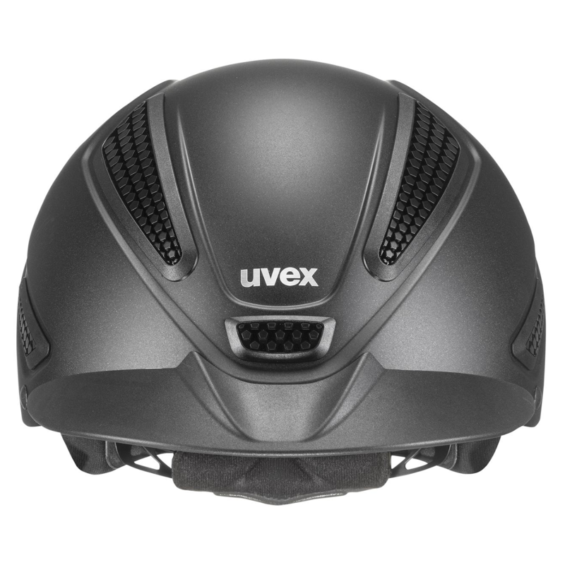 Uvex Perfexxion III Riding Hat - Black Matt-3