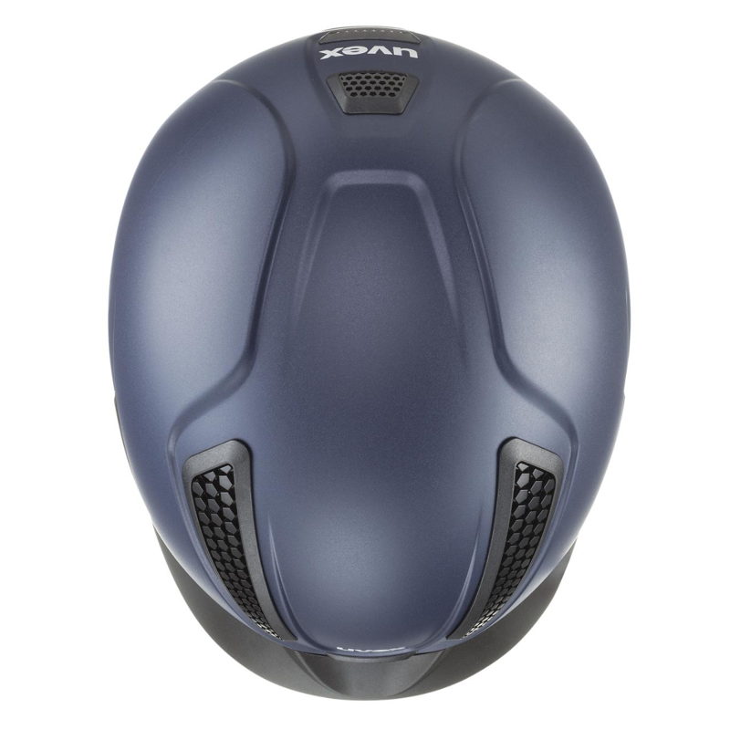 Uvex Perfexxion III Riding Hat - Blue Matt-3