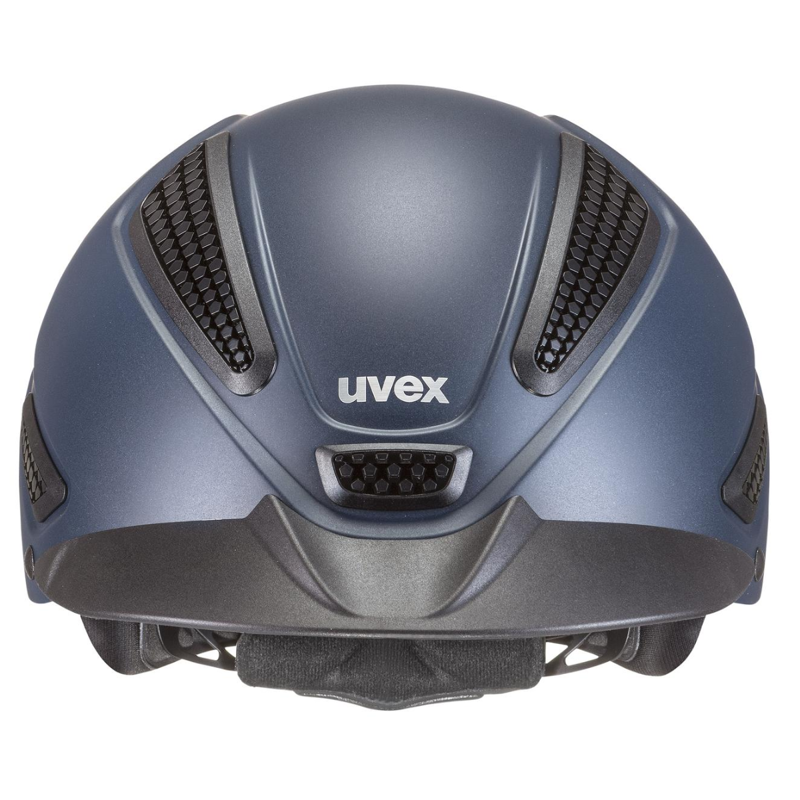 Uvex Perfexxion III Riding Hat - Blue Matt-2