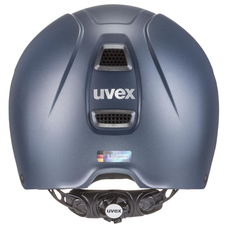 Uvex Perfexxion III Riding Hat - Blue Matt-1