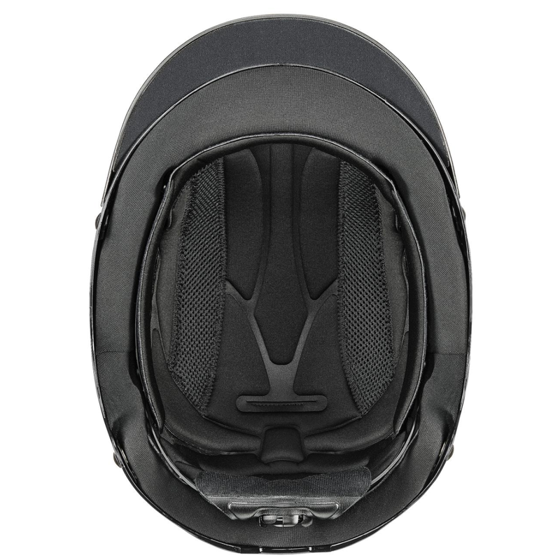 Uvex Perfexxion III Shiny Riding Hat - Shiny Black-4