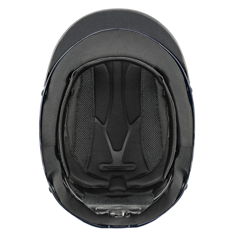 Uvex Perfexxion III Shiny Riding Hat - Shiny Navy-2
