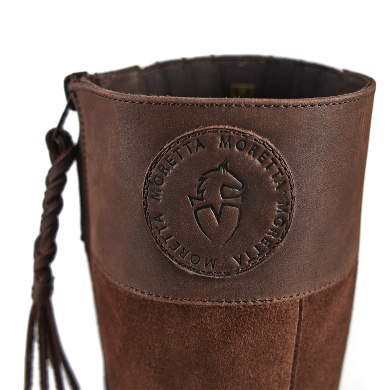 Shires Moretta Children's Varallo Country Boots - Brown-4