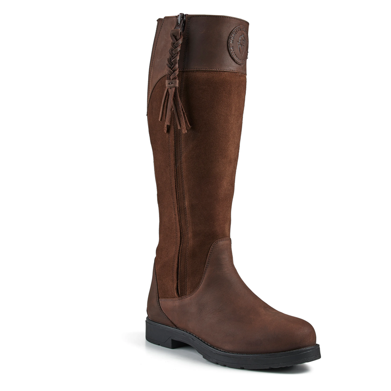 Shires Moretta Children's Varallo Country Boots - Brown-1