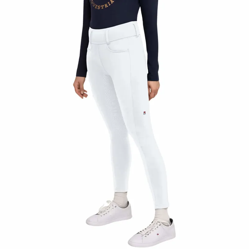Tommy Hilfiger Women's Vermont Full Grip Breeches - TH Optic White