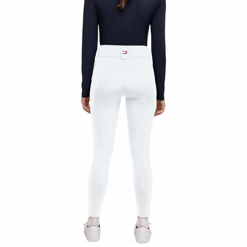 Tommy Hilfiger Women's Vermont Full Grip Breeches - TH Optic White-1