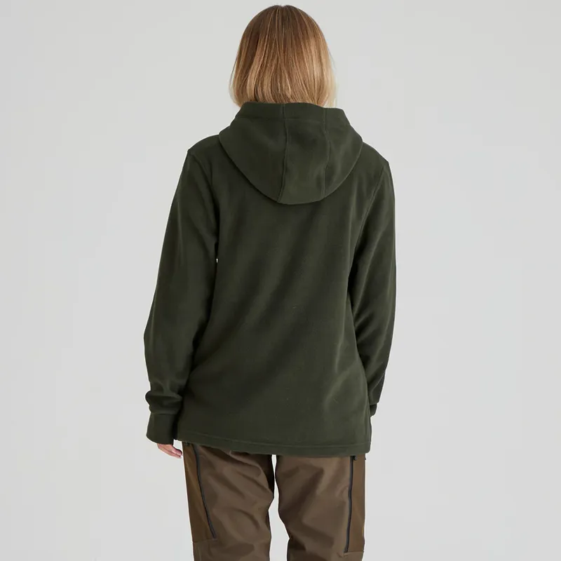 Ridgeline Women's Ballistic Fleece Hoodie - Deep Forest-1