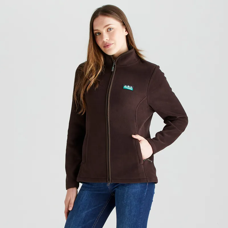 Ridgeline Women's Brenna Fleece Jacket - Deep Bark-1