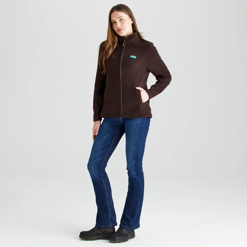 Ridgeline Women's Brenna Fleece Jacket - Deep Bark-3