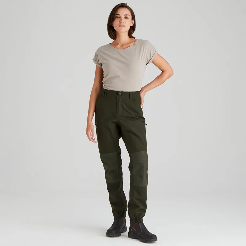 Ridgeline Women's Cambrian Trouser - Deep Forest-3