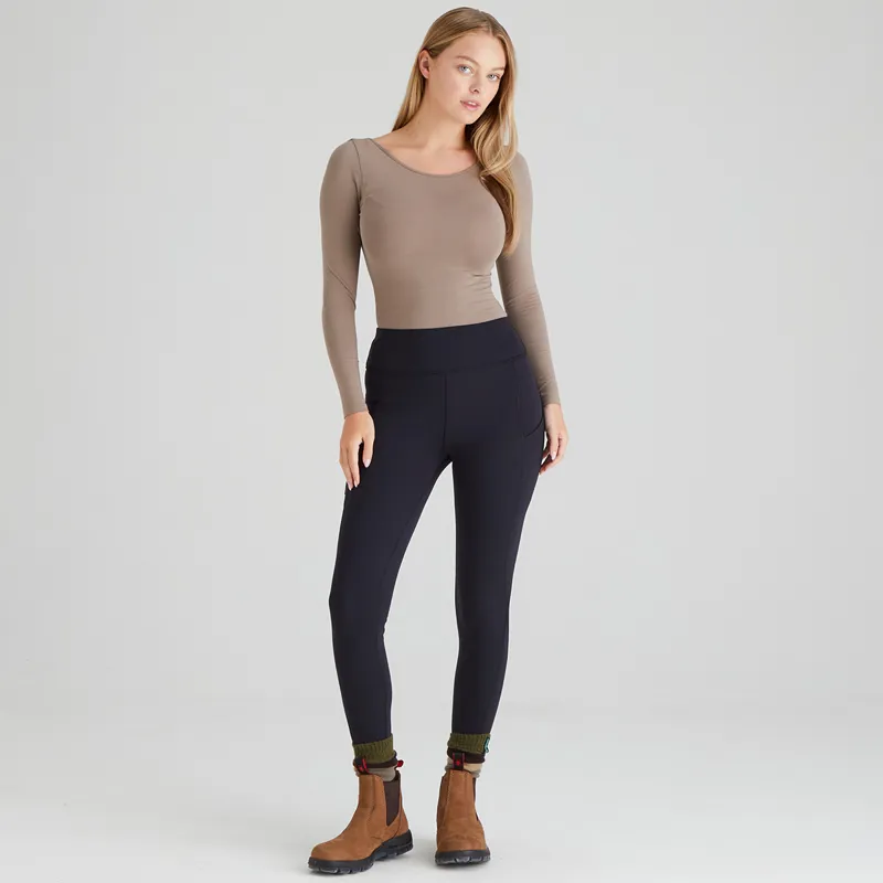 Ridgeline Women's Infinity Leggings - Black-3