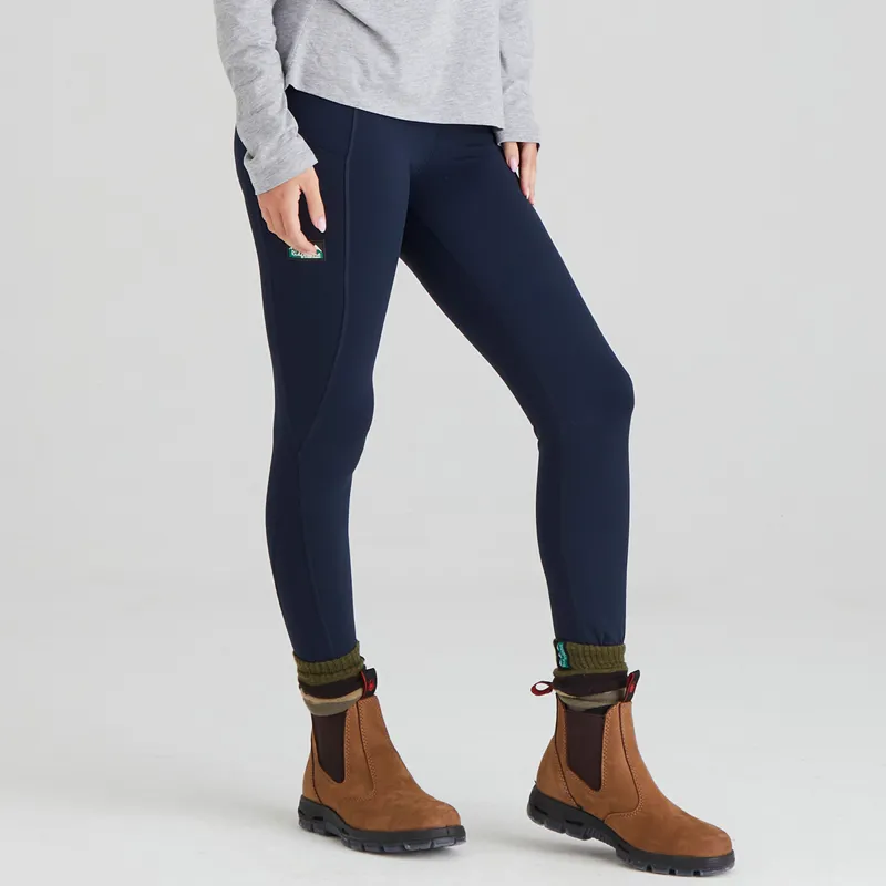 Ridgeline Women's Infinity Leggings - Navy-1