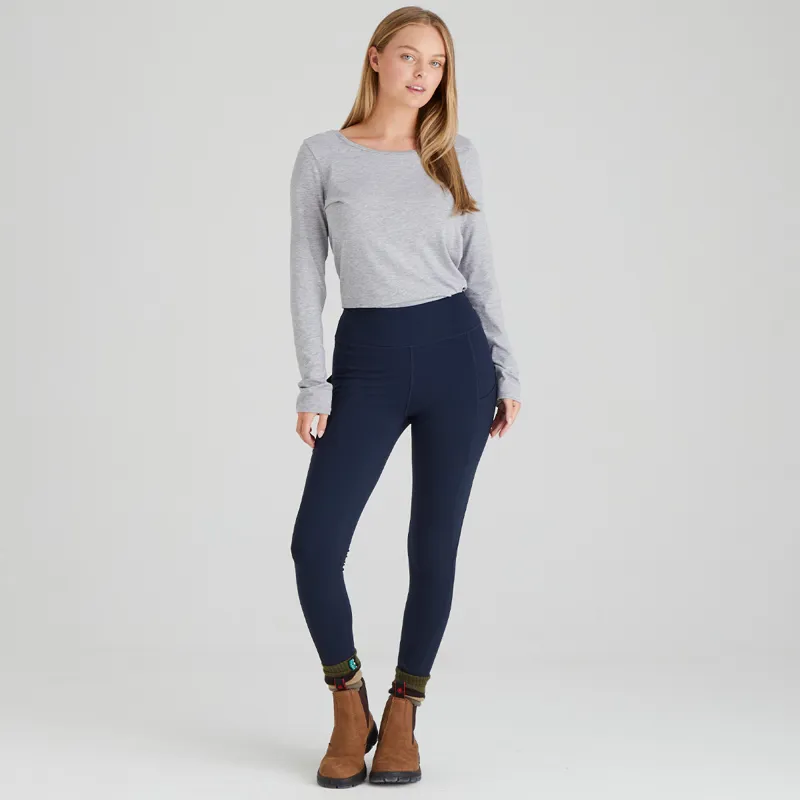 Ridgeline Women's Infinity Leggings - Navy-6