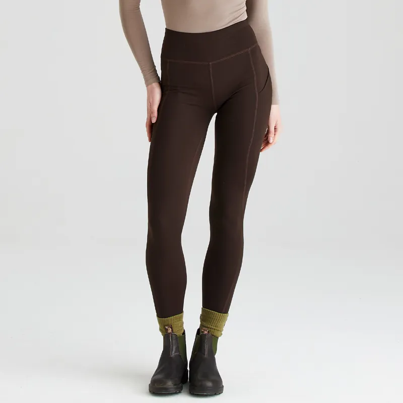 Ridgeline Women's Infinity Leggings - Deep Bark-1