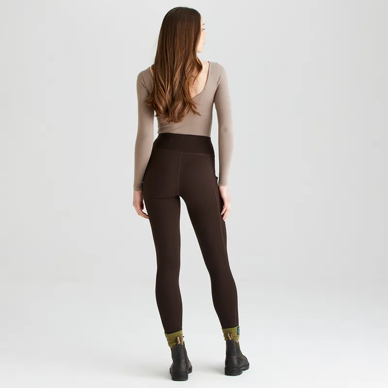 Ridgeline Women's Infinity Leggings - Deep Bark-5