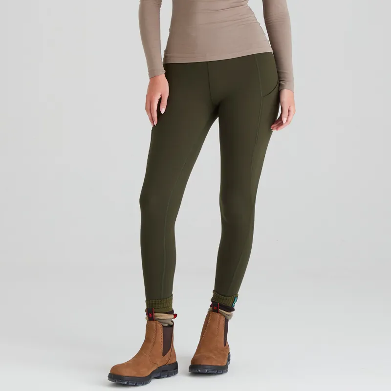 Ridgeline Women's Infinity Leggings - Deep Forest-1