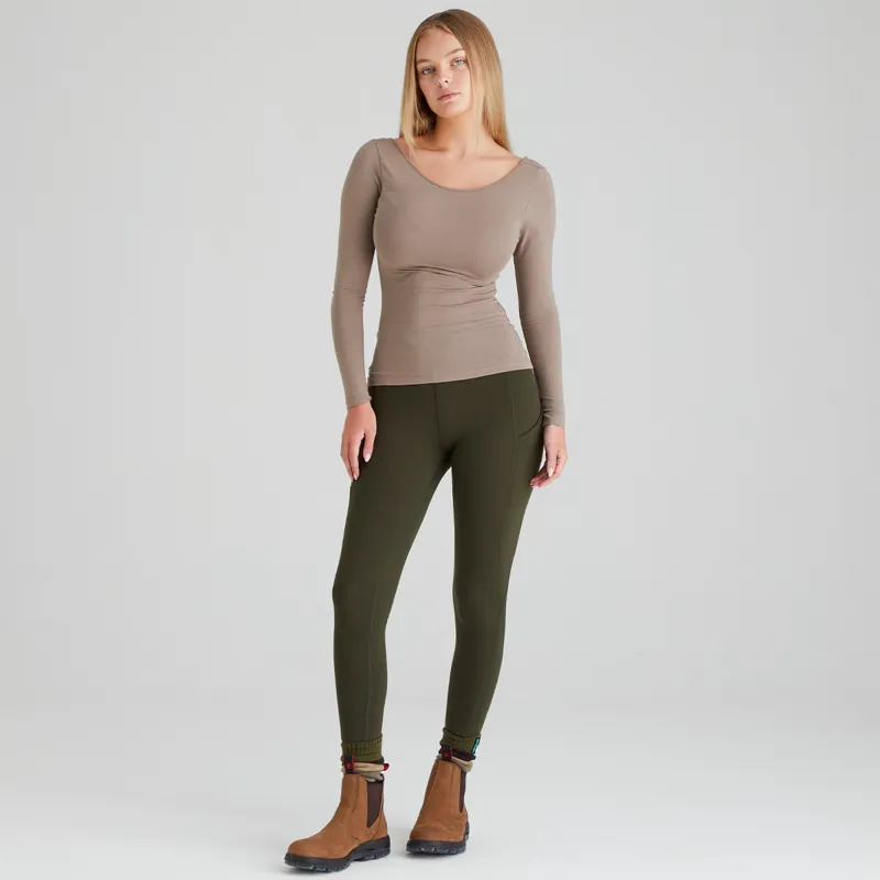 Ridgeline Women's Infinity Leggings - Deep Forest-3