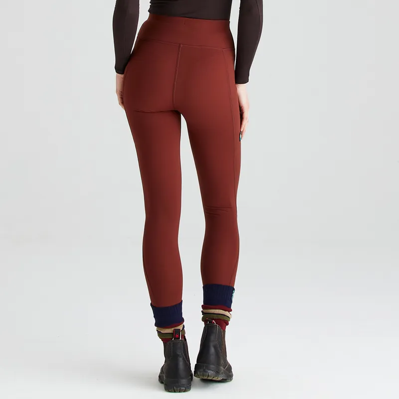 Ridgeline Women's Infinity Leggings - Oxblood-2