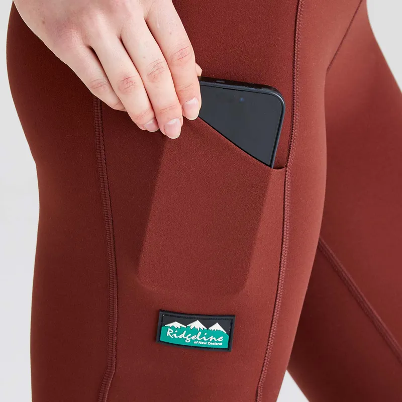 Ridgeline Women's Infinity Leggings - Oxblood-6