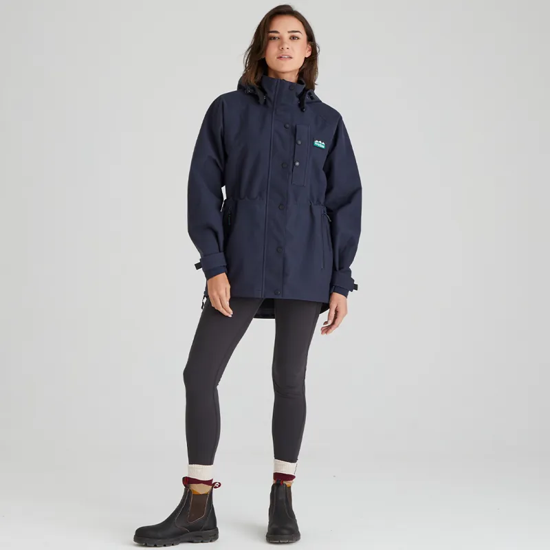 Ridgeline Women's Monsoon Classic Jacket - Navy-3