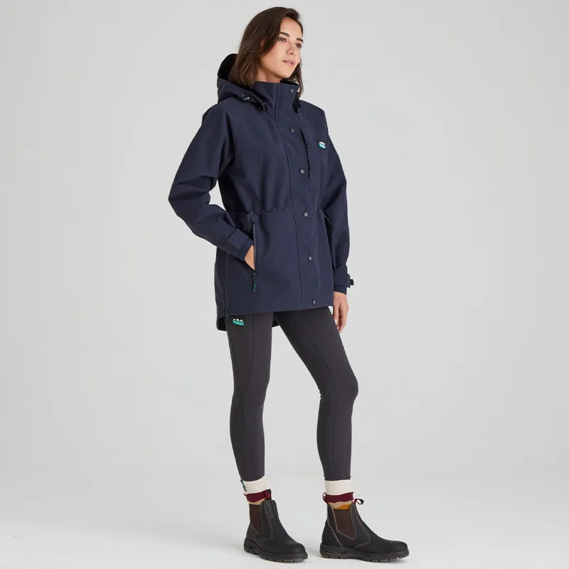 Ridgeline Women's Monsoon Classic Jacket - Navy-4