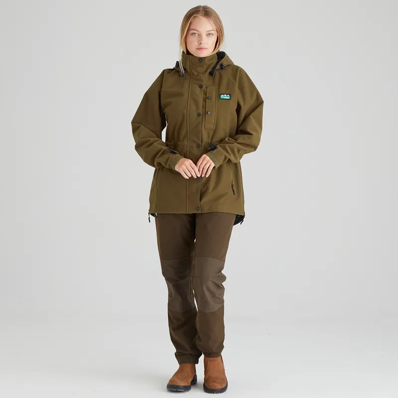 Ridgeline Women's Monsoon Classic Jacket - Teak-4