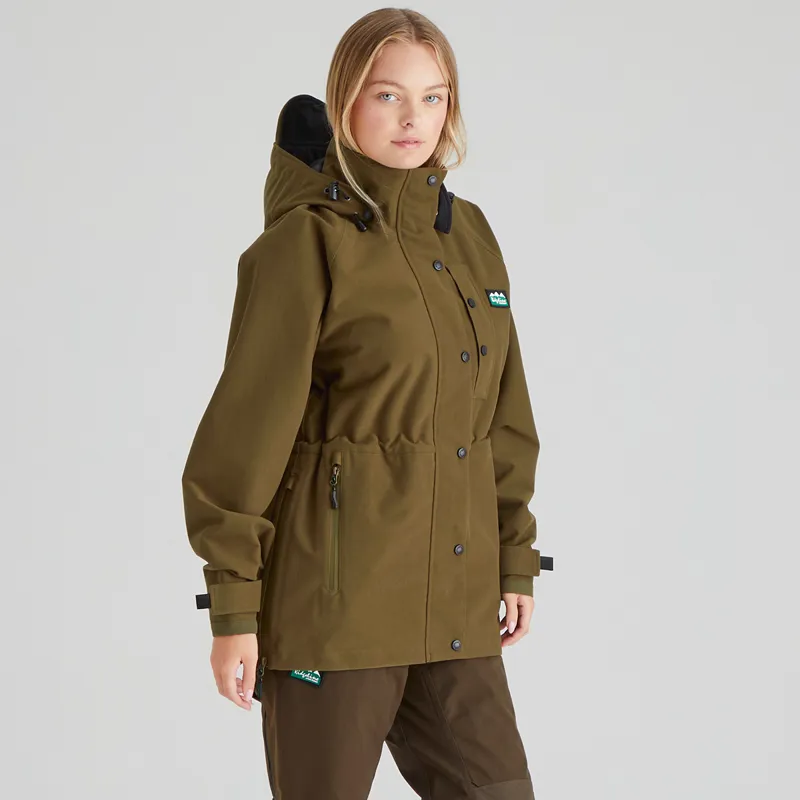 Ridgeline Women's Monsoon Classic Jacket - Teak-1