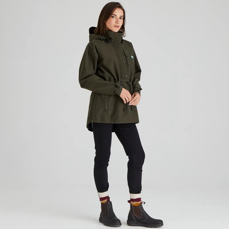 Ridgeline Women's Monsoon Classic Smock - Deep Forest-3